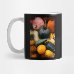 Fall Basket Photo Painting Mug